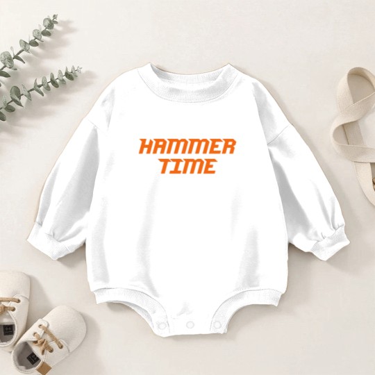 Discover Hammer Time orange - Hammer Time - Baby Romper Sweatshirts
