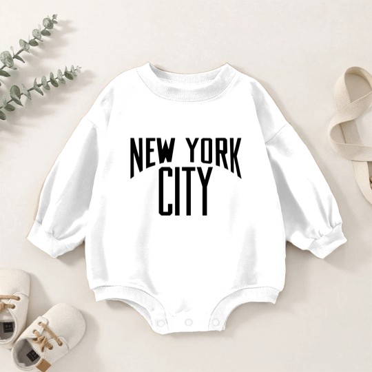 Discover Lennon New York City Baby Romper Sweatshirts Baby Romper Sweatshirts