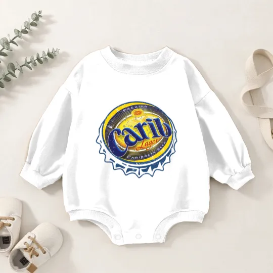 Discover Carib Beer Baby Romper Sweatshirts