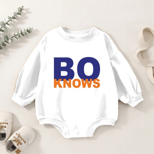 Discover BO KNOWS Baby Romper Sweatshirts