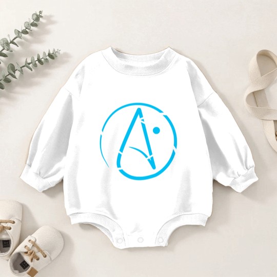 Discover Atheist Atom Logo Baby Romper Sweatshirts