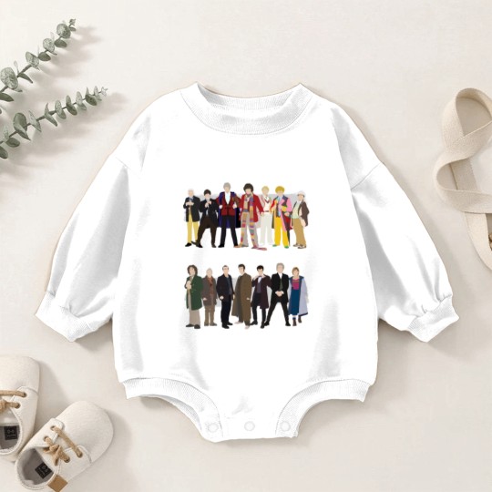 Discover All the Doctors - Doctor Who - Baby Romper Sweatshirts