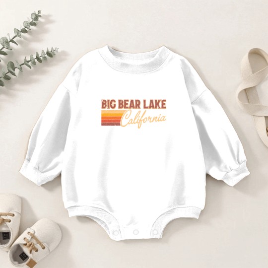 Discover Big Bear Lake California - Big Bear Lake California - Baby Romper Sweatshirts