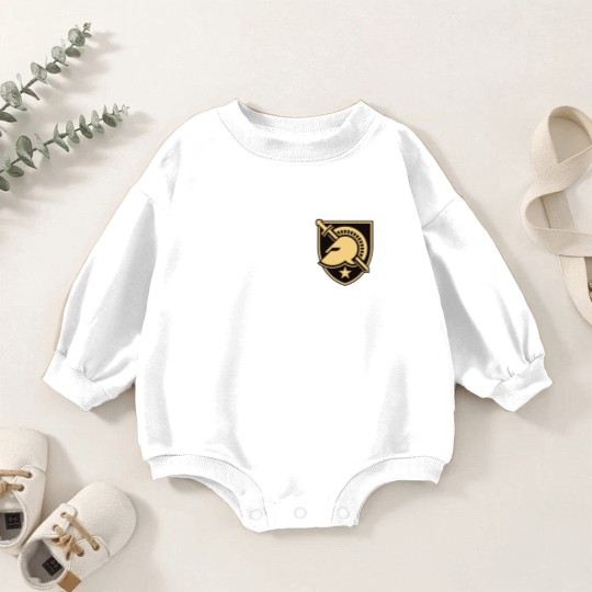 Discover Army Black Knights Logo Classic Baby Romper Sweatshirts