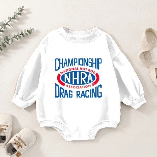 Discover Championship Drag Racing Nhra Logo Baby Romper Sweatshirts
