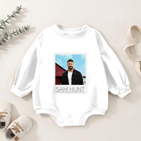 Discover Sam Hunt Classic Baby Romper Sweatshirts