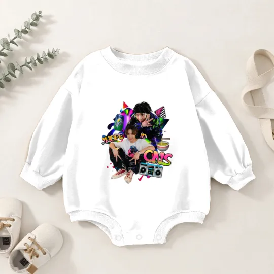 Discover BTS J-Hope Baby Romper Sweatshirts