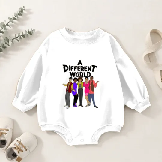 Discover Black Tv Shows A Different World Black TV Shows Baby Romper Sweatshirts