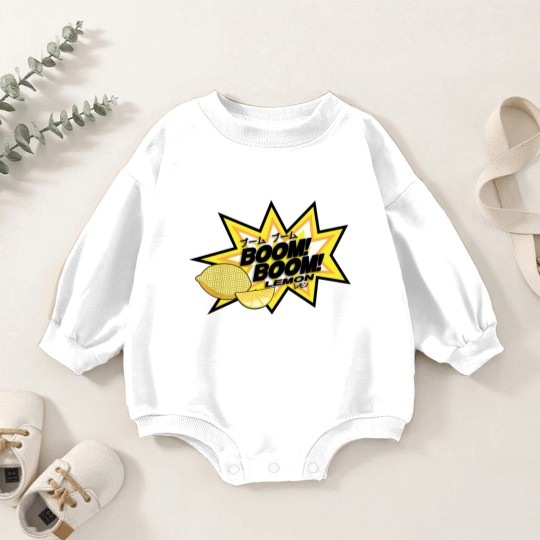 Discover Boom Boom Lemon - Boom Boom Lemon - Baby Romper Sweatshirts