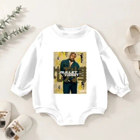 Discover Bullet Train Lemon Baby Romper Sweatshirts