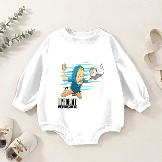 Discover TP For My Bunghole - Conrholio - Baby Romper Sweatshirts
