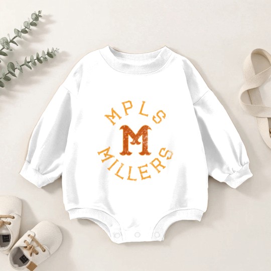 Discover MINNEAPOLIS MILLERS Baby Romper Sweatshirts