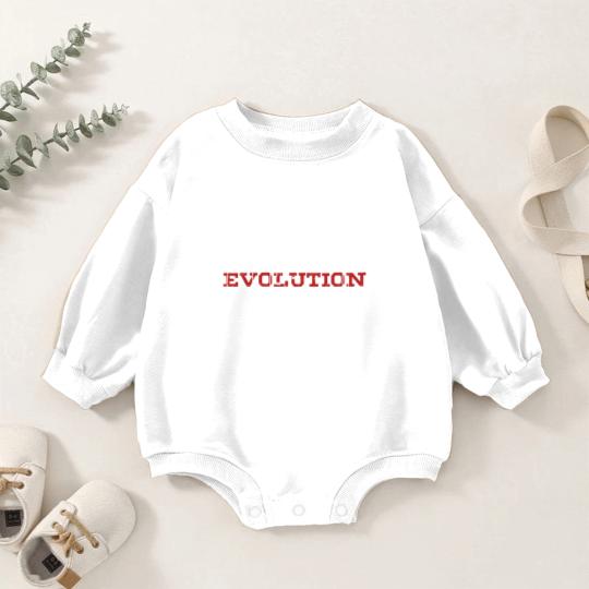 Discover Extreme Snowbike Evolution Snow Bike Sports Gift - Biking - Baby Romper Sweatshirts