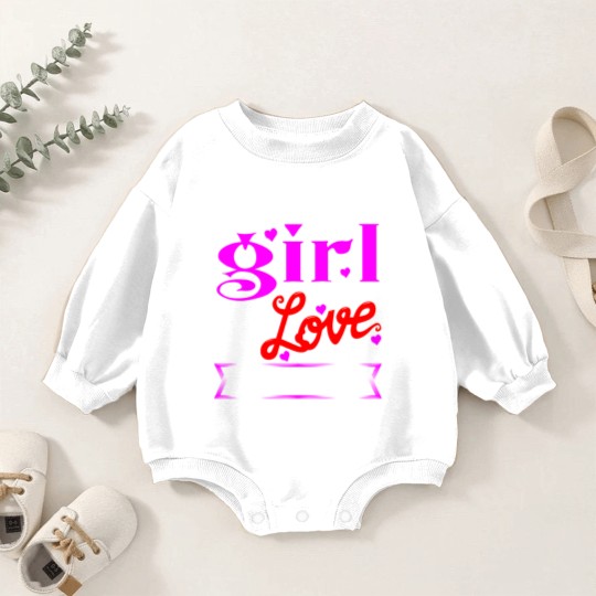 Discover A Girl Love With Her DJ Baby Romper Sweatshirts