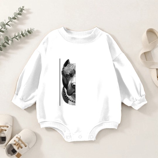 Discover save a pitbull euthanize a dog fighter pitbull Baby Romper Sweatshirts