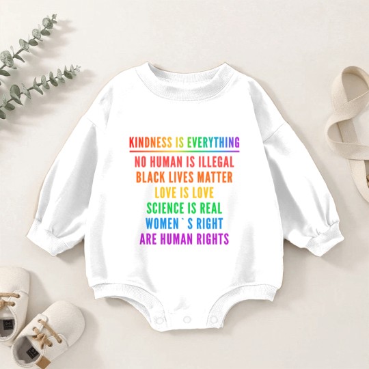 Discover Human rights quotes Baby Romper Sweatshirts