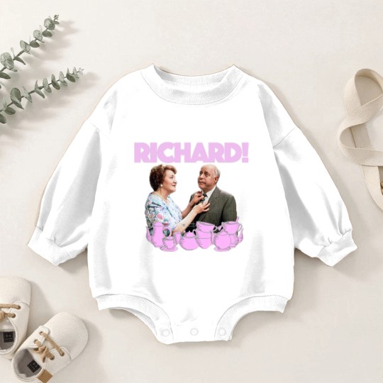 Discover Richard Bucket! - Keeping Up Appearances - Baby Romper Sweatshirts