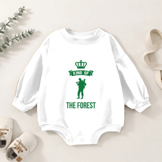 Discover The King Of The Forest funny Baby Romper Sweatshirts Baby Romper Sweatshirts