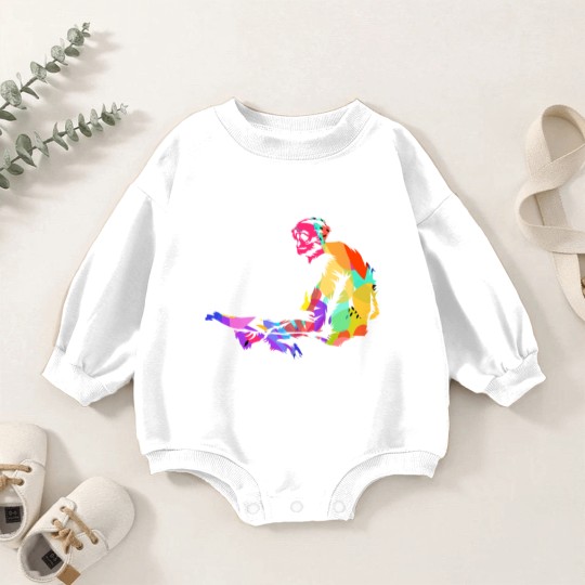 Discover Gibbon Baby Romper Sweatshirts
