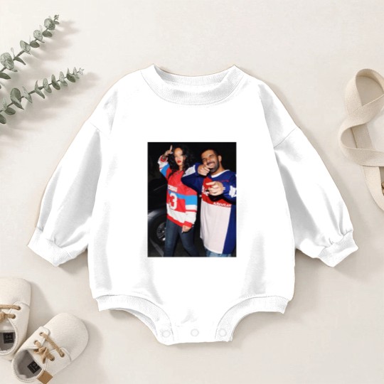 Discover Drake and Rihanna Baby Romper Sweatshirts