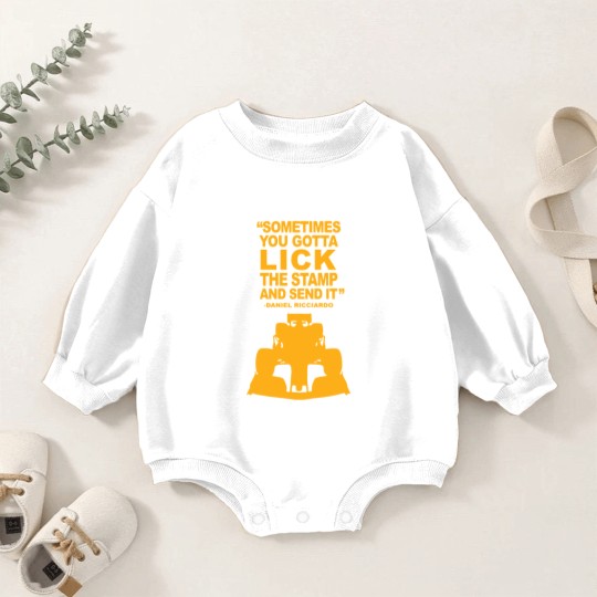 Discover Daniel Ricciardo legendary quote Baby Romper Sweatshirts