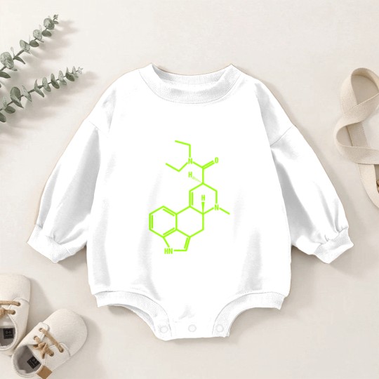 Discover LSD Molecule - Lsd - Baby Romper Sweatshirts