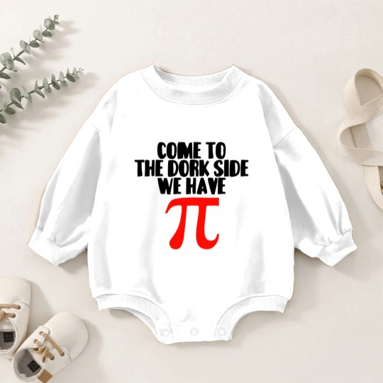 Discover Come To The Dork Side Baby Romper Sweatshirts