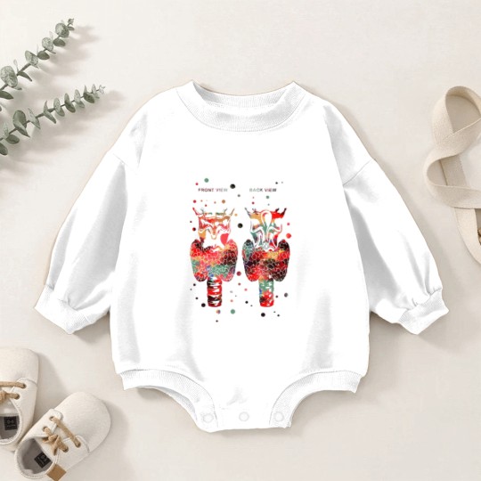 Discover Thyroid gland - Thyroid Gland - Baby Romper Sweatshirts