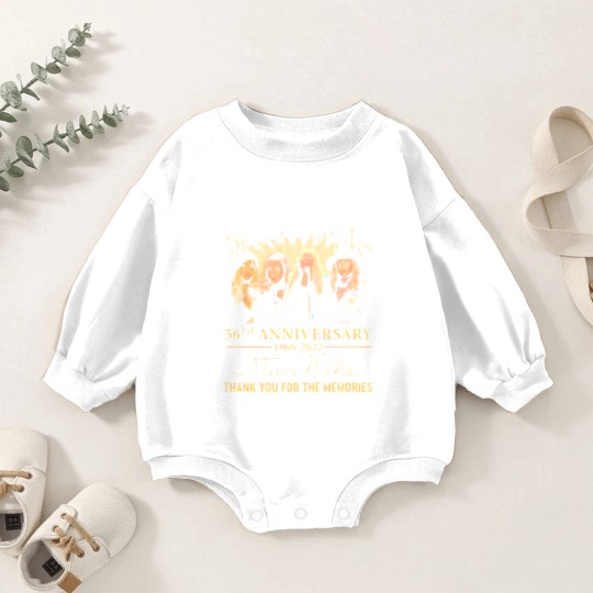 Discover Stevie Nicks 56th Anniversary Signature Baby Romper Sweatshirts, Stevie Nicks Fan Lover Baby Romper Sweatshirts