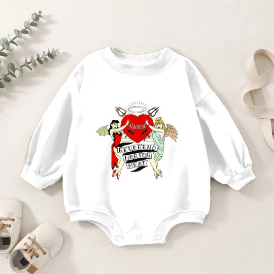 Discover Reverend Horton Heat Classic Baby Romper Sweatshirts