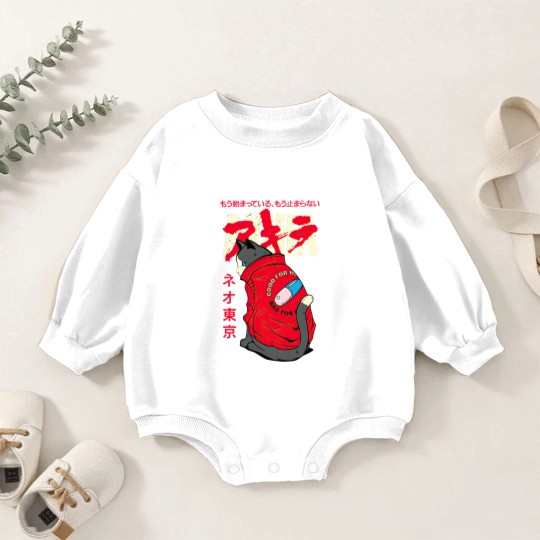Discover Akira Cat - Akira - Baby Romper Sweatshirts