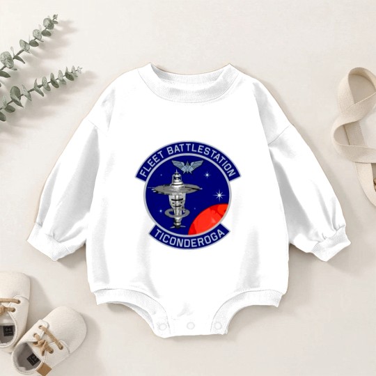 Discover Starship Troopers Ticonderoga Patch - Starship Troopers - Baby Romper Sweatshirts