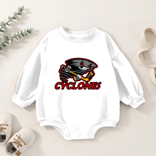 Discover Cyclones Hockey Logo - Cyclones Hockey - Baby Romper Sweatshirts