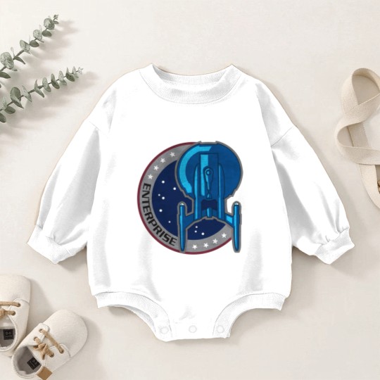 Discover Enterprise NX01 - Enterprise - Baby Romper Sweatshirts