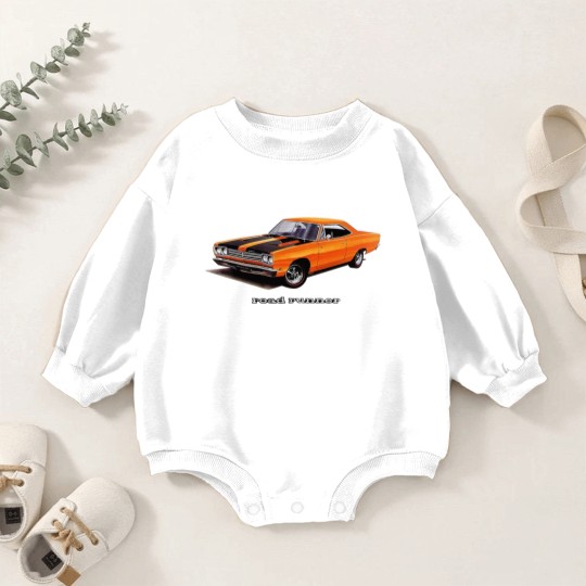 Discover Mopar - 1969 Plymouth Road Runner Baby Romper Sweatshirts