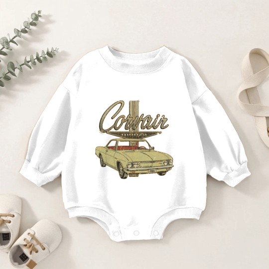 Discover Corvair Monza 1966  Essential Baby Romper Sweatshirts