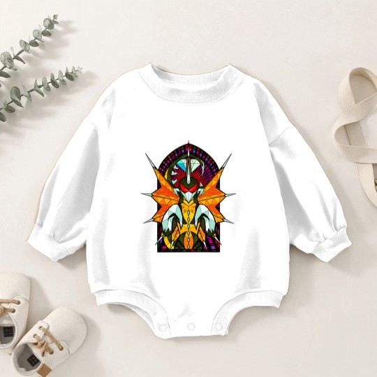 Discover Stained Glass Gigan - Gigan - Baby Romper Sweatshirts