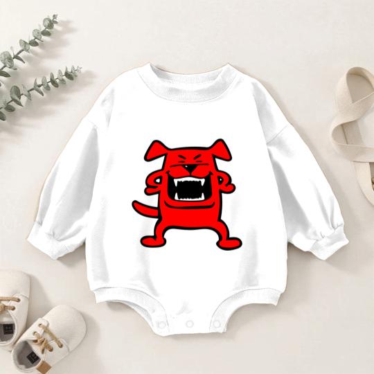 Discover Wild Dog - Wild Dog - Baby Romper Sweatshirts