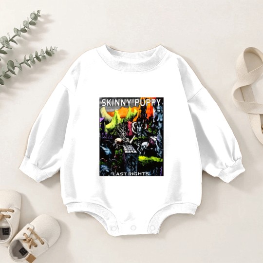 Discover Skinny Puppy Last Rights Vintage Baby Romper Sweatshirts