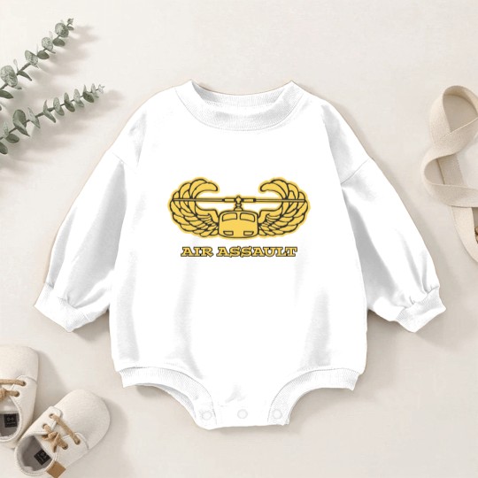 Discover 101st ARMY AIR ASSAULT Wings Gold - 101st Airborne - Baby Romper Sweatshirts