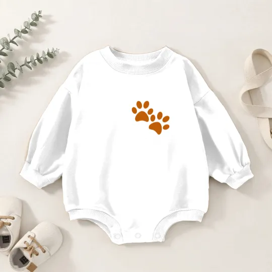 Discover Cool Dog Dad Dog Father Baby Romper Sweatshirts The DogFather Baby Romper Sweatshirts