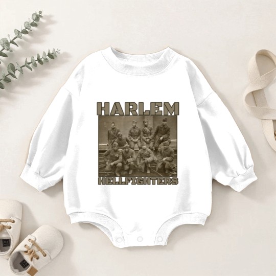 Discover Black Military History USA Black History Harlem Hellfighters Baby Romper Sweatshirts