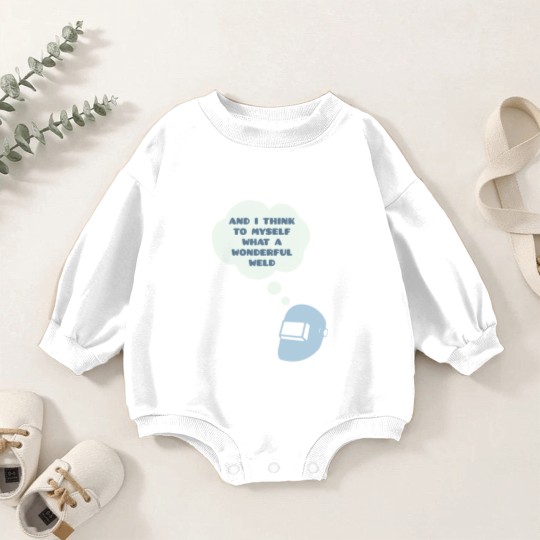 Discover Wonderful Weld - Welder - Baby Romper Sweatshirts
