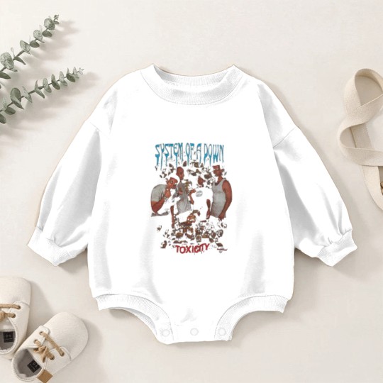 Discover Vintage SYSTEM OF DOWN American Rock Band Toxicity Baby Romper Sweatshirts