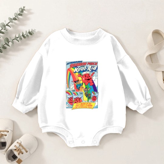 Discover Kool Aid '84 Baby Romper Sweatshirts, Vintage Style Baby Romper Sweatshirts