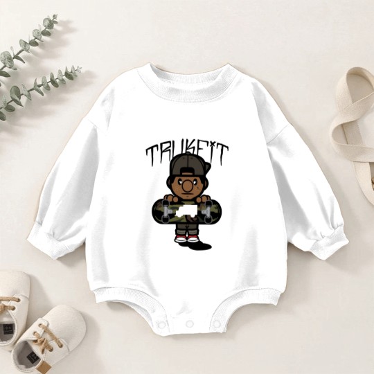 Discover Trukfit Mens Lil Wayne Skate Essential Baby Romper Sweatshirts