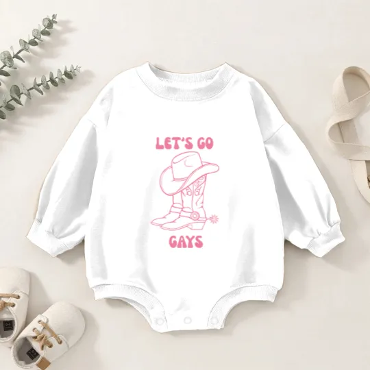 Discover Lets Go Gays Shania Twain Pride Baby Romper Sweatshirts