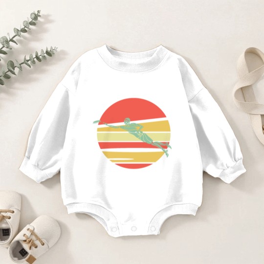 Discover Ultimate Frisbee Baby Romper Sweatshirts