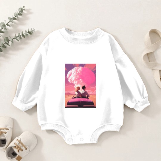 Discover Barbenheimer Barbie Movie Oppenheimer Baby Romper Sweatshirts, The Ultimate Double Feature