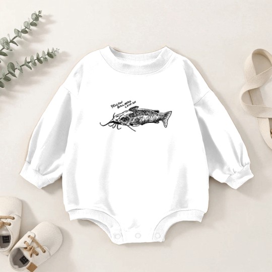 Discover Yellow bullhead catfish Baby Romper Sweatshirts